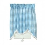 Dollhouse Long Swag w/ Shade, Blue