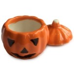 (*) Dollhouse Ceramic Jack-O-Lantern