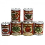 (*) Dollhouse Vintage Fern Park Food Set