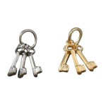 (*) Dollhouse Skeleton Keys- Choice of Finish -