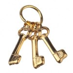 (*) Dollhouse Skeleton Keys- Choice of Finish -