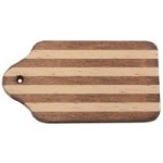 (*) Dollhouse Dark &amp; Light Wood Cutting Board