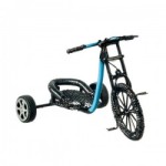 (*) Dollhouse Pedal Car Blue &amp; Black