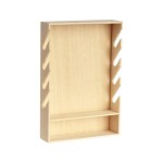 (* Closeout *) Dollhouse Basswood Gun Rack