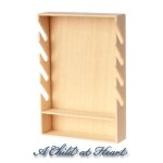 (* Closeout *) Dollhouse Basswood Gun Rack
