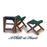 (*) Dollhouse Camping Stool(s)