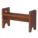 Dollhouse Wooden Book Rack - Empty