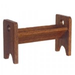 Dollhouse Wooden Book Rack - Empty