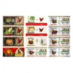 (*) 11 or 12 pc Dollhouse Vintage Can Labels - Choice of Style -