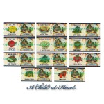 (*) 11 or 12 pc Dollhouse Vintage Can Labels - Choice of Style -