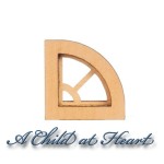 Dollhouse Grill Quarter Round Window