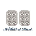 2 Dollhouse Aluminum Muffin Pans