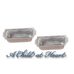2 Dollhouse Aluminum Bread Pans
