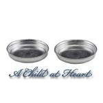 2 Dollhouse Aluminum Cake Pans