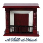 Dollhouse Victorian Fireplace