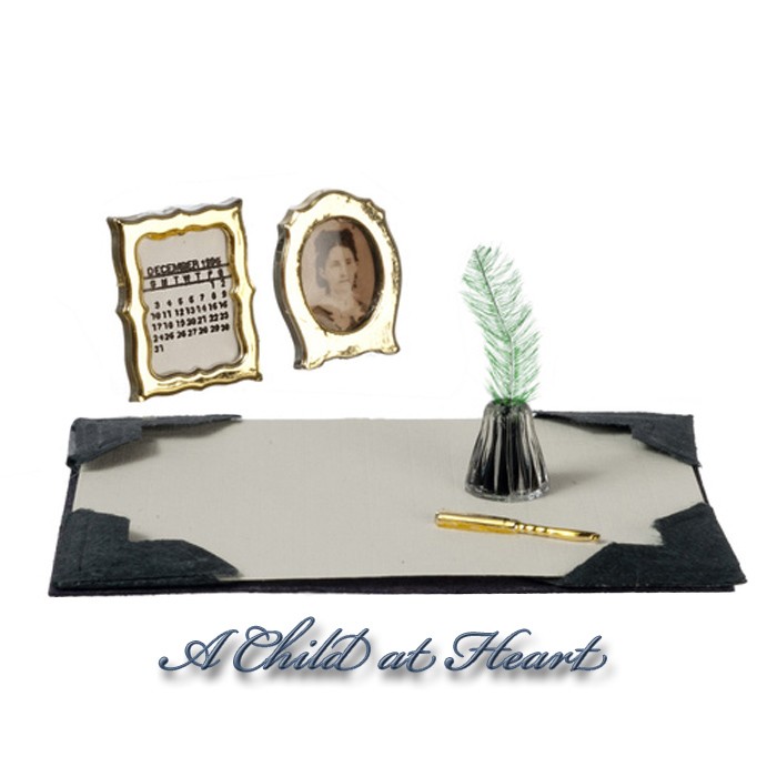 Dollhouse Desk Blotter Set - Product Image