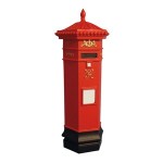 Dollhouse Victorian Postbox