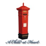 Dollhouse Victorian Postbox