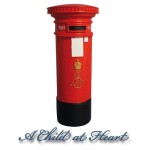 Dollhouse Edwardian Postbox