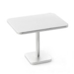 Dollhouse Silver Rectangular Table