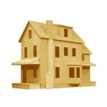 Dollhouse Farmhouse Shell (Kit) # 3(Sold Out)