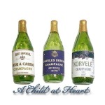 Dollhouse Champagne Bottle(s)- Choice of Styles -