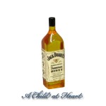 (*) Dollhouse JD Honey Whiskey Bottle
