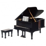 Dollhouse Musical Grand Piano