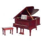 Dollhouse Musical Grand Piano