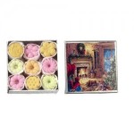 (*) Dollhouse Holiday Tins - Square