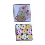 (*) Dollhouse Holiday Tins - Square