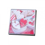 (*) Dollhouse Holiday Tins - Square
