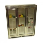 Dollhouse Commercial Triple Fridge