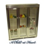 Dollhouse Commercial Triple Fridge