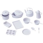 Chrysnbon&amp;reg; White 14 pc Cookware (Kit)