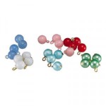 (*) Dollhouse Assorted Christmas Bulb- Choice of Color -
