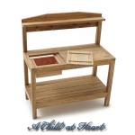 Dollhouse Potting Workbench