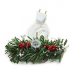Dollhouse Electrified Centerpiece / Red &amp; White