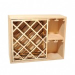 (*) Dollhouse Empty Unfinish Wine Rack