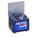 (*) Dollhouse Cooler Box With Bottles- Choice of Style -