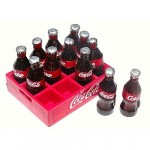 (*) Dollhouse Crate With Loose Bottles- Choice of Style -