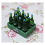 (*) Dollhouse Crate With Loose Bottles- Choice of Style -