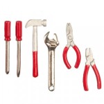 (&amp;sect;) Sale $3 Off - 6 pc Dollhouse Tool Set- Choice of Color -