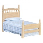 Dollhouse Single Bed, Oak