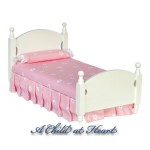 Dollhouse White Single Bed