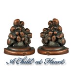 Dollhouse Antique Bronze Bookends