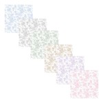 3 Shts - Tiffany Wallpaper- Choice of Color -