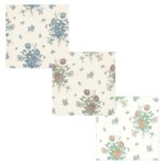 3 Shts - Dollhouse Rio Dante Wallpaper- Choice of Color -