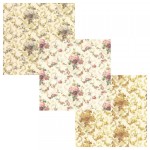 3 Shts - Roosevelt Wallpaper- Choice of Color -
