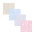 3 Shts - Reverse Tiffany Wallpaper- Choice of Color -